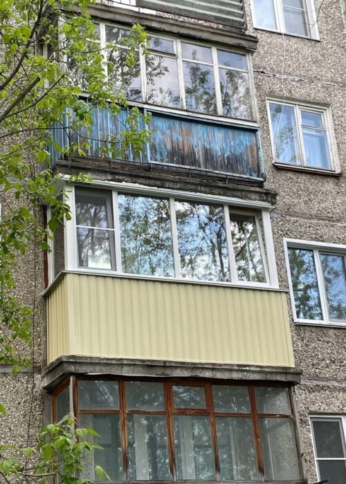 внешняя обшивка балкона